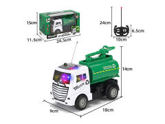 R/C Sanitation Car 4Ways W/L