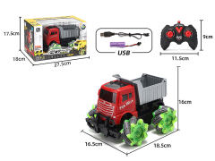 2.4G R/C Construction Truck 7Ways W/L_Charge toys