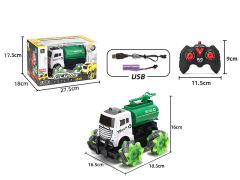 2.4G R/C Sanitation Truck 7Ways W/L_Charge