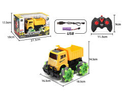 2.4G R/C Construction Truck 7Ways W/L_Charge toys