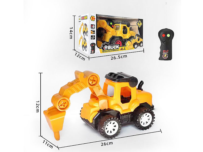 R/C Construction Truck 2Ways toys