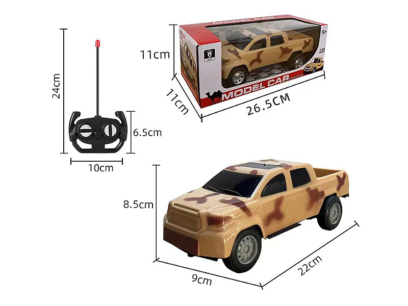 1:20 R/C Car 4Ways toys