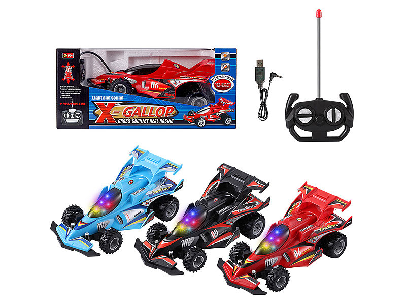 1:14 R/C Car 4Ways W/L_M_Charge(3C) toys