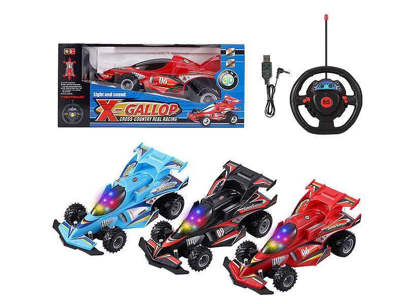 1:14 R/C Car 4Ways W/L_M_Charge(3C) toys