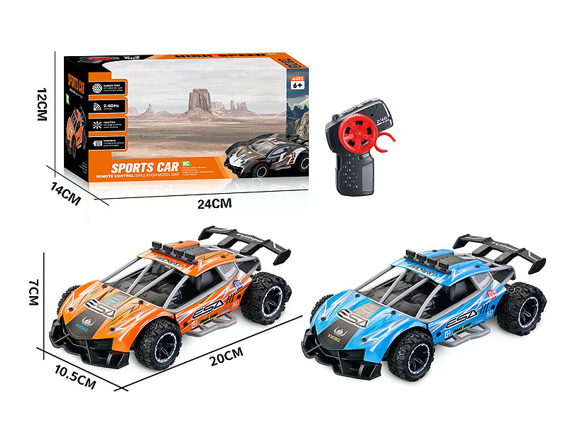 2.4G 1:24 Die Cast Car R/C(2C) toys