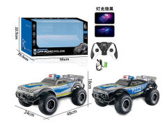 2.4G 1:8 R/C Police Car W/Charger(2C) toys