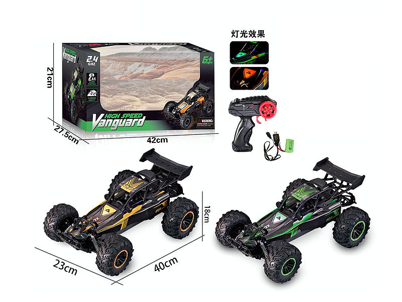 2.4G 1:10 R/C Racing Car W/L_Charge(2C) toys