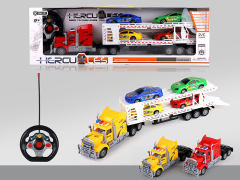 R/C Double Deck Trailer 4Ways W/L(2C) toys