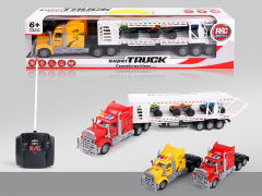 R/C Double Deck Trailer 4Ways W/L(2C) toys