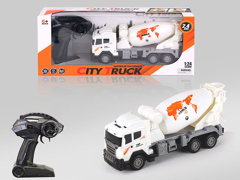 2.4G R/C Construction Truck 4Ways W/L toys