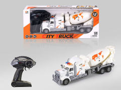 2.4G R/C Construction Truck 4Ways W/L toys