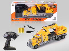 2.4G R/C Construction Truck 4Ways W/L_Charge