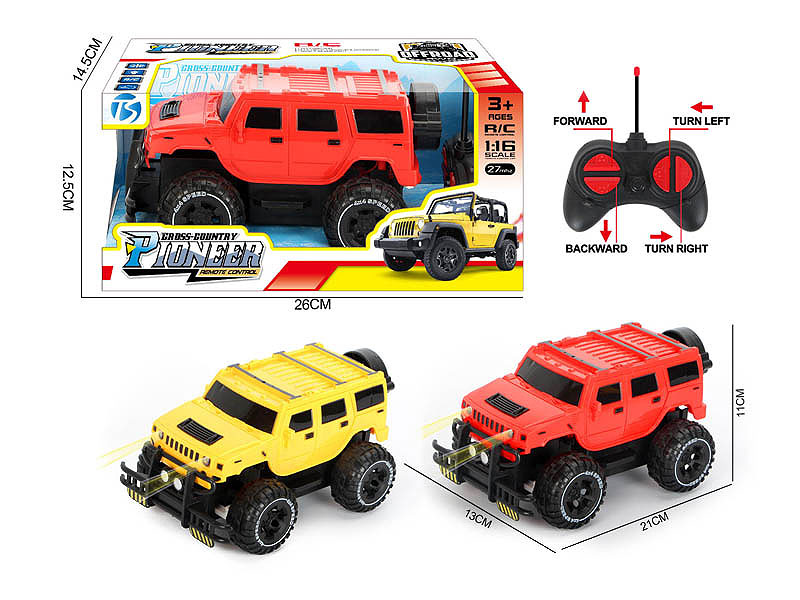 R/C Car 4Ways W/L(2C) toys