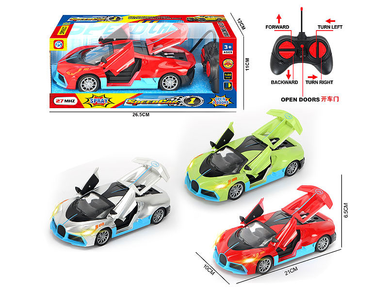 R/C Spray Car 5Ways W/L(3C) toys