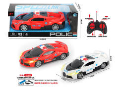 R/C Police Car 4Way W/L_Charge(2C) toys