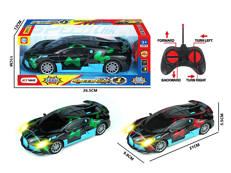 R/C Car 4Ways W/L(2C) toys