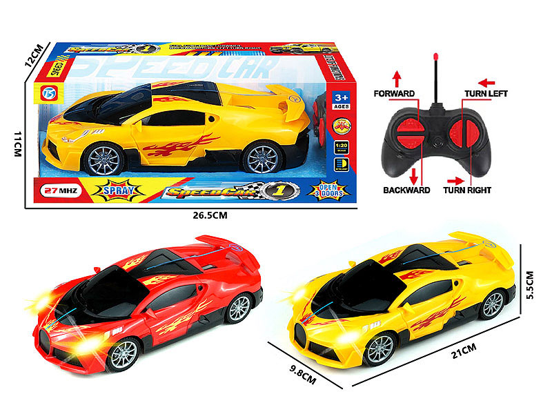 R/C Car 4Ways W/L(2C) toys