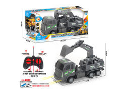 R/C Construction Truck 5Ways W/L_Charge toys