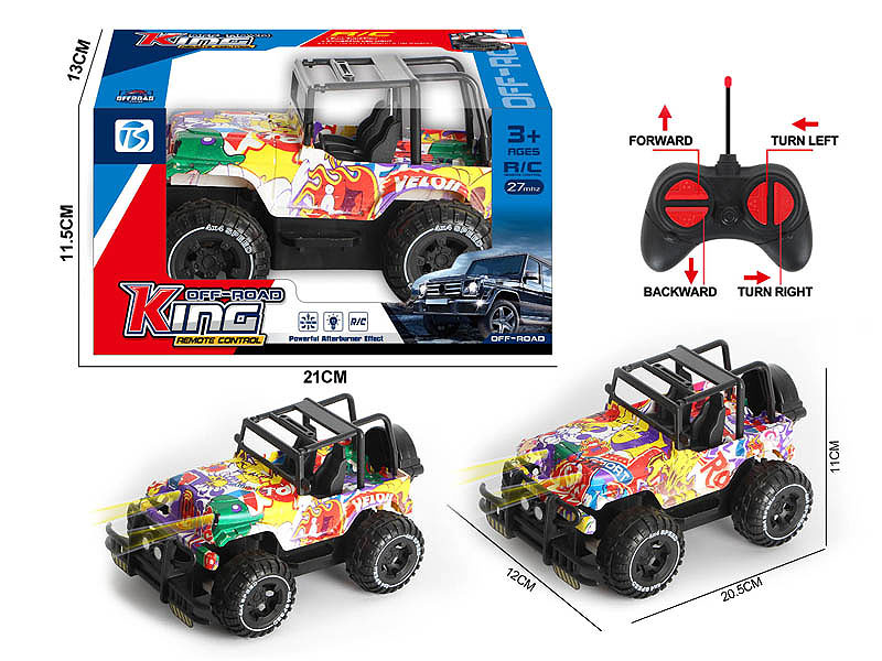 R/C Cross-country Car 4Ways W/L toys