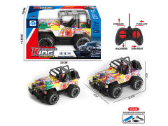 R/C Cross-country Car 4Ways W/L_Charge toys