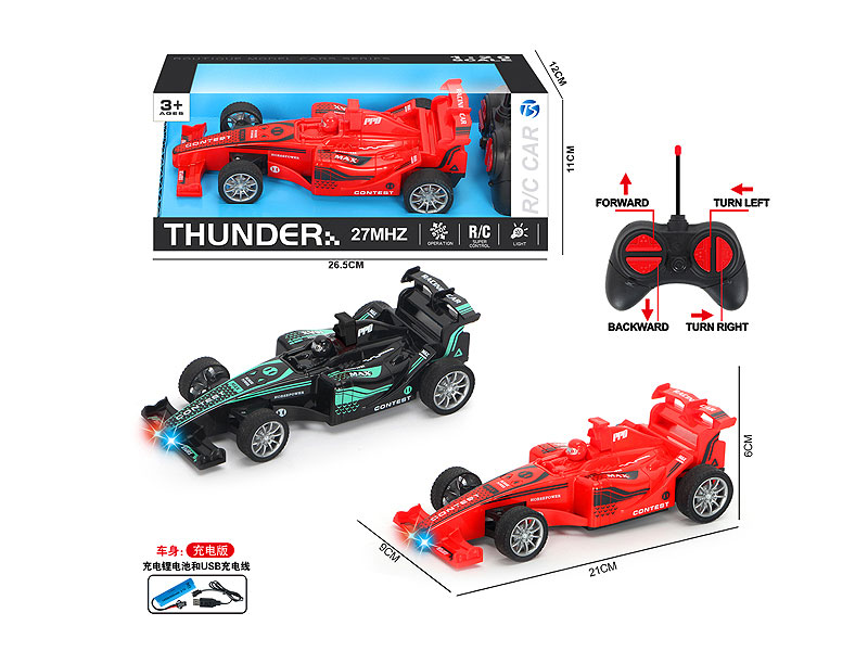 R/C Equation Car 4Ways W/L_Charge(2C) toys