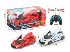 R/C Police Car 5Ways W/L(3C) toys