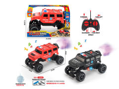 R/C Spray Police Car 5Ways W/L_M_Charge(2C) toys