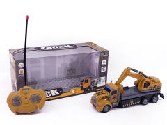 1:30 R/C Construction Truck 4Ways W/L toys