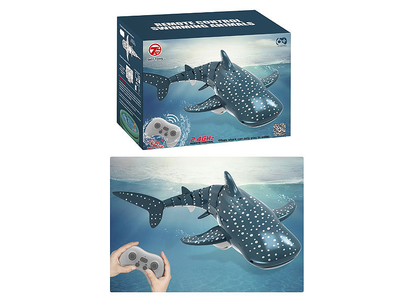 2.4G R/C Swimming Shark W/Charge toys