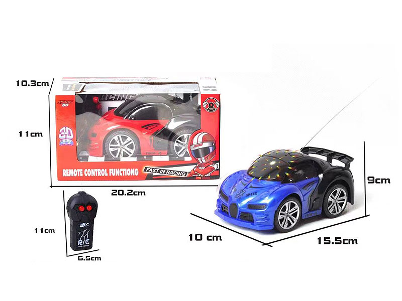 1:24 R/C Racing Car 2Ways W/L(2C) toys