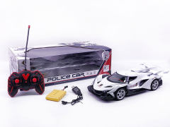 1:14 R/C Police Car 5Ways W/L_Charge