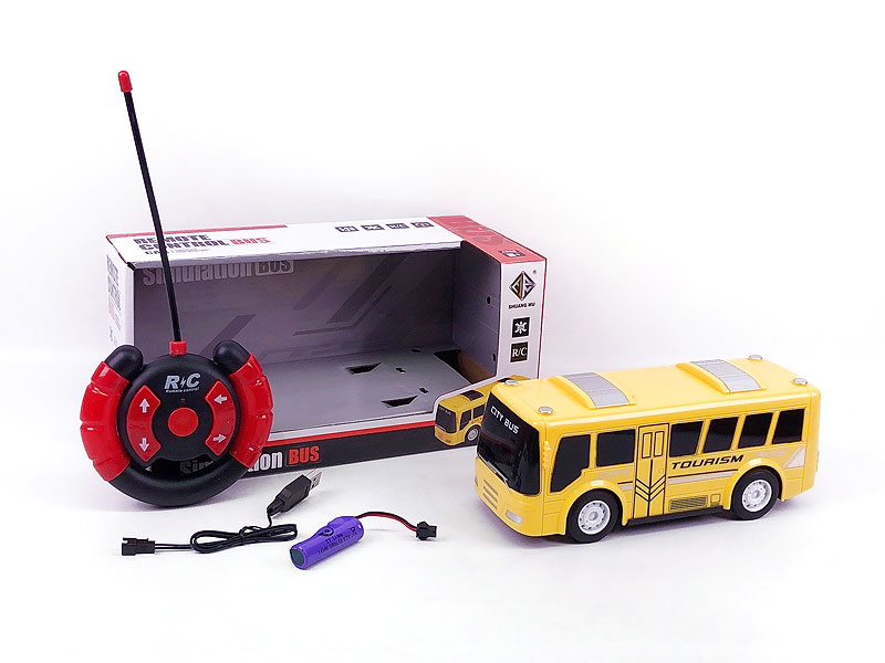 1:20 R/C Bus 4Ways W/L_M_Charge(2C) toys