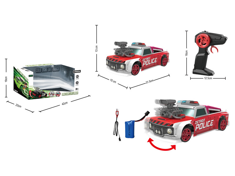 1:14 R/C 4Wd Car W/Charge toys