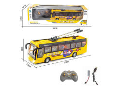 1:32 R/C School Bus W/L_Charge