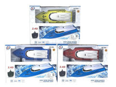 2.4G R/C Speedboat 4Way W/Charge(4C) toys