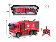 R/C Fire Engine 5Ways W/L_S toys