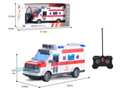 1:28 R/C Ambulance 4Ways W/L toys