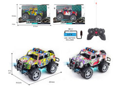 1:14 R/C Cross-country Racing Car 4Ways W/L_Charge(2C) toys