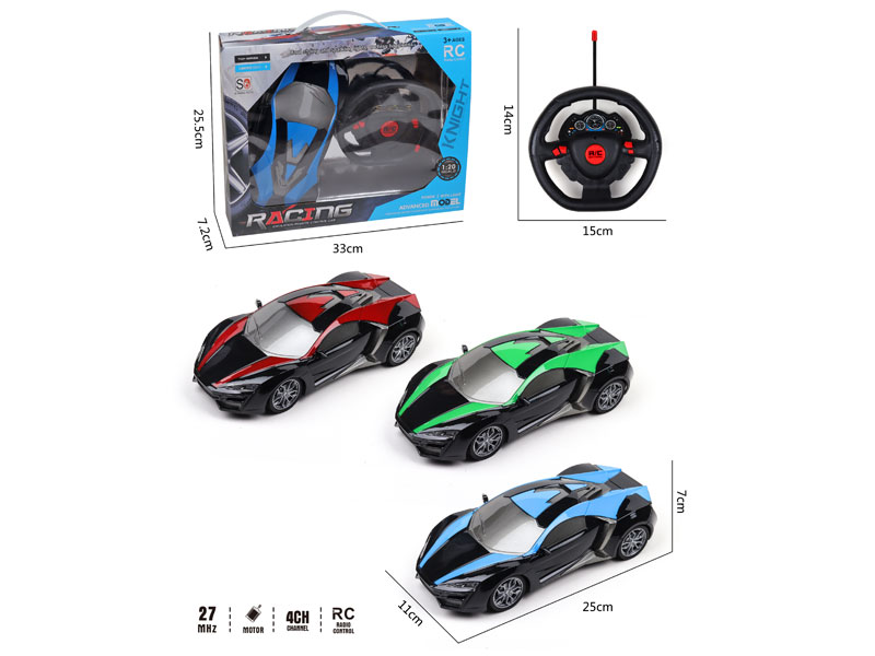 R/C Car 4Ways W/L(3C) toys