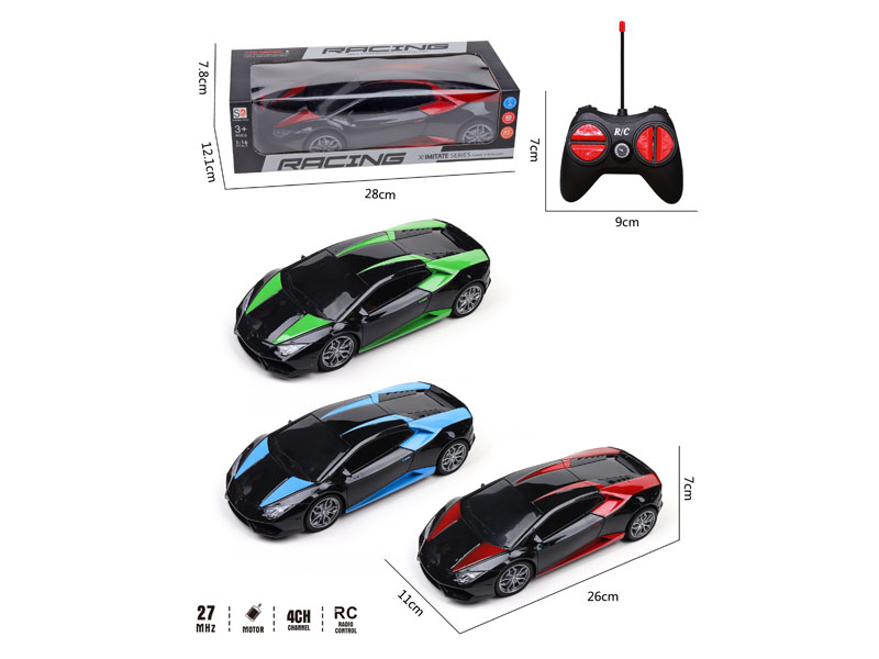 R/C Car 4Ways W/L(3C) toys