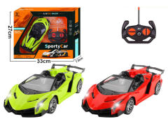 1:18 R/C Racing Car 4Way W/L(2C) toys