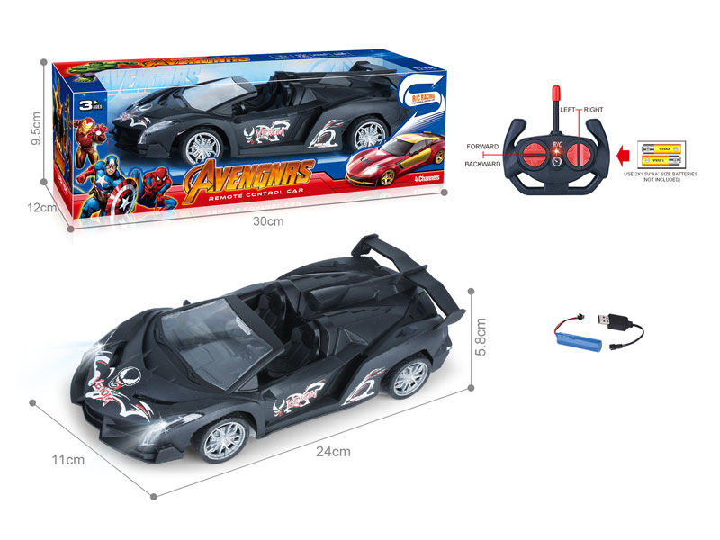 1:16 R/C Car 4Ways W/L_Charge toys