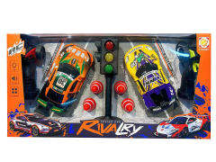 1:22 R/C Racing 4Way Car & Traffic Lights(2in1) toys