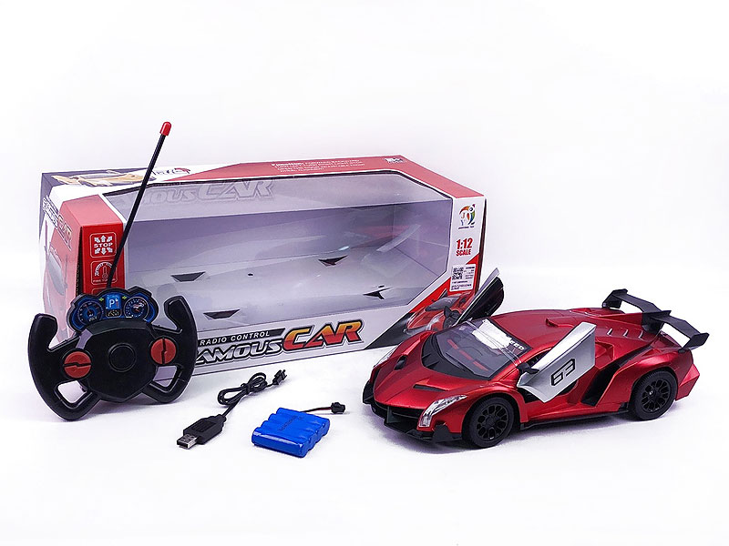 1:12 R/C Racing Car 5Ways W/Charger(3C) toys