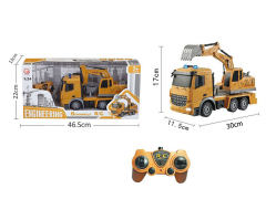 2.4G 1:24 R/C Construction Truck 6Ways W/L_Charge