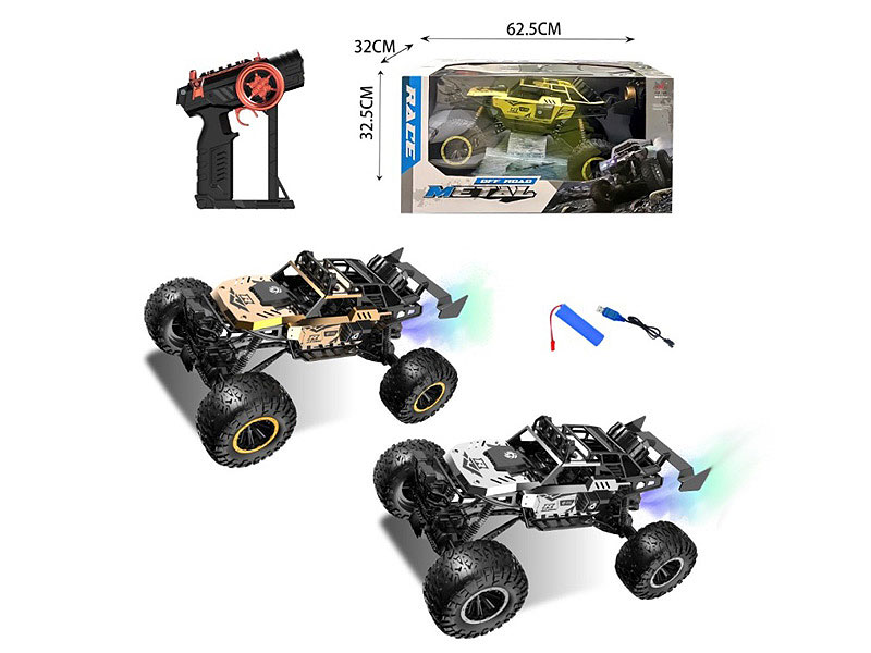 1:6 Die Cast Climbing Car R/C W/Charge(2C) toys