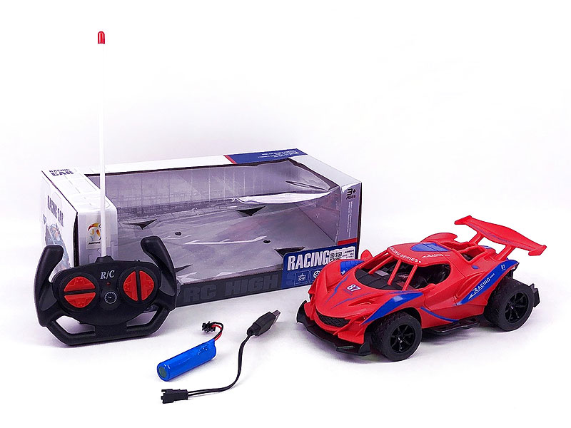 1:18 R/C Racing 4Way Car W/L_Charge(3C) toys
