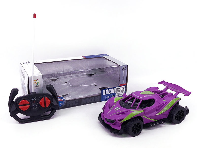 1:18 R/C Racing 4Way Car W/L(3C) toys