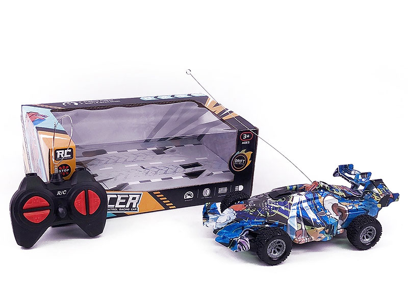 R/C Racing Car 4Way W/L toys