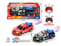 R/C Spray Police Car 5Ways W/L_Charge(2C) toys